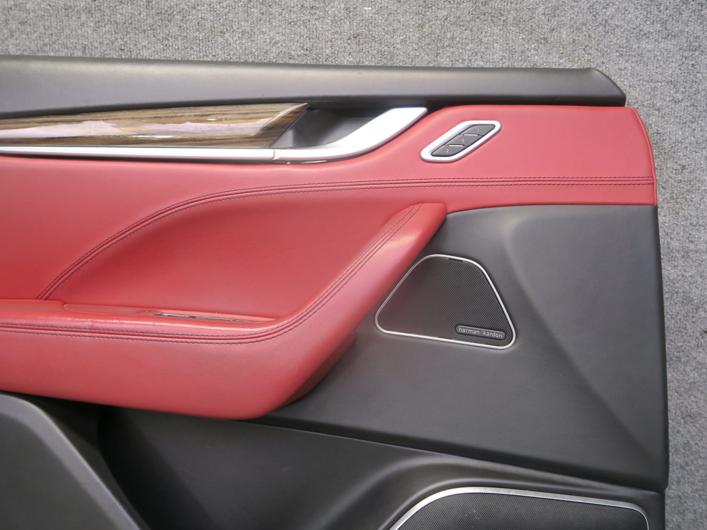 2017-2020 Maserati Levante M161 Front Door Interior Trim Cover Panel Set of 2