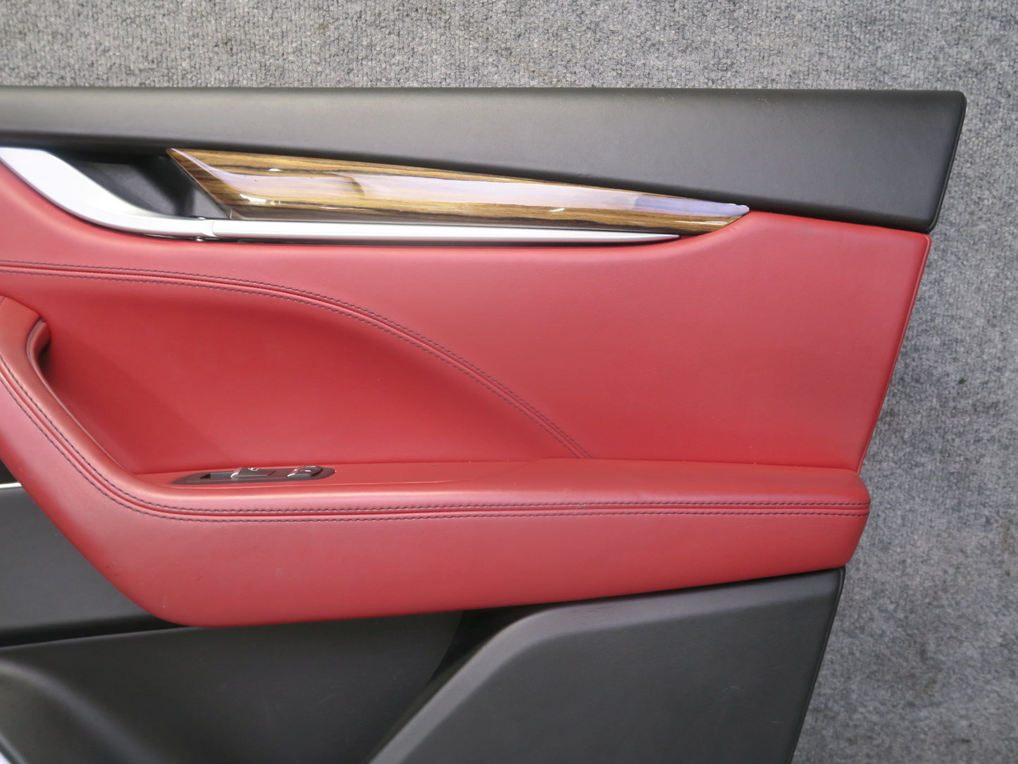2017-2020 Maserati Levante M161 Front Door Interior Trim Cover Panel Set of 2