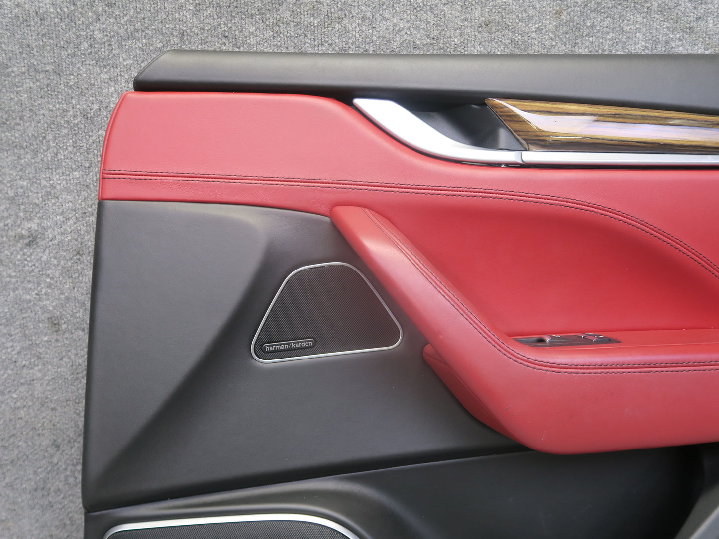2017-2020 Maserati Levante M161 Front Door Interior Trim Cover Panel Set of 2