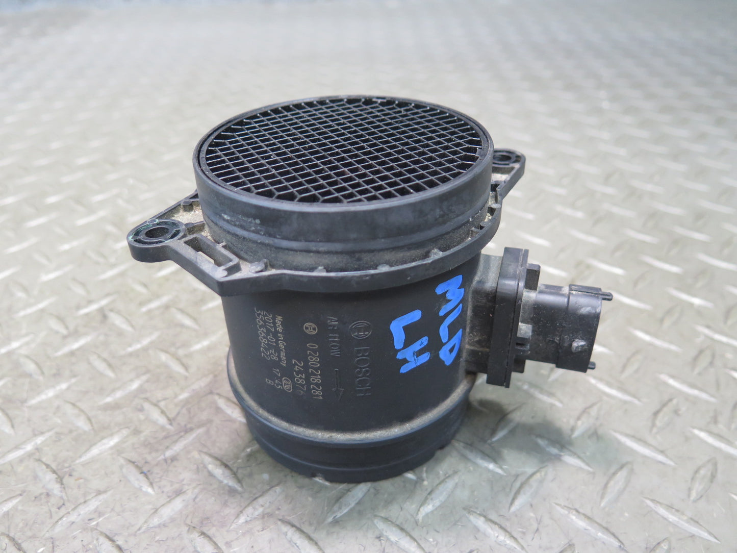 2017-2020 Maserati Levante M161 Mass Air Flow Meter MAF Sensor 0280218281