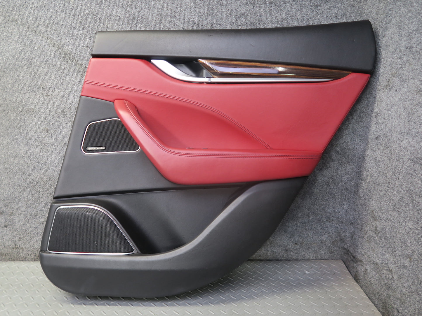 2017-2020 Maserati Levante M161 Rear Door Interior Trim Cover Panel Set of 2