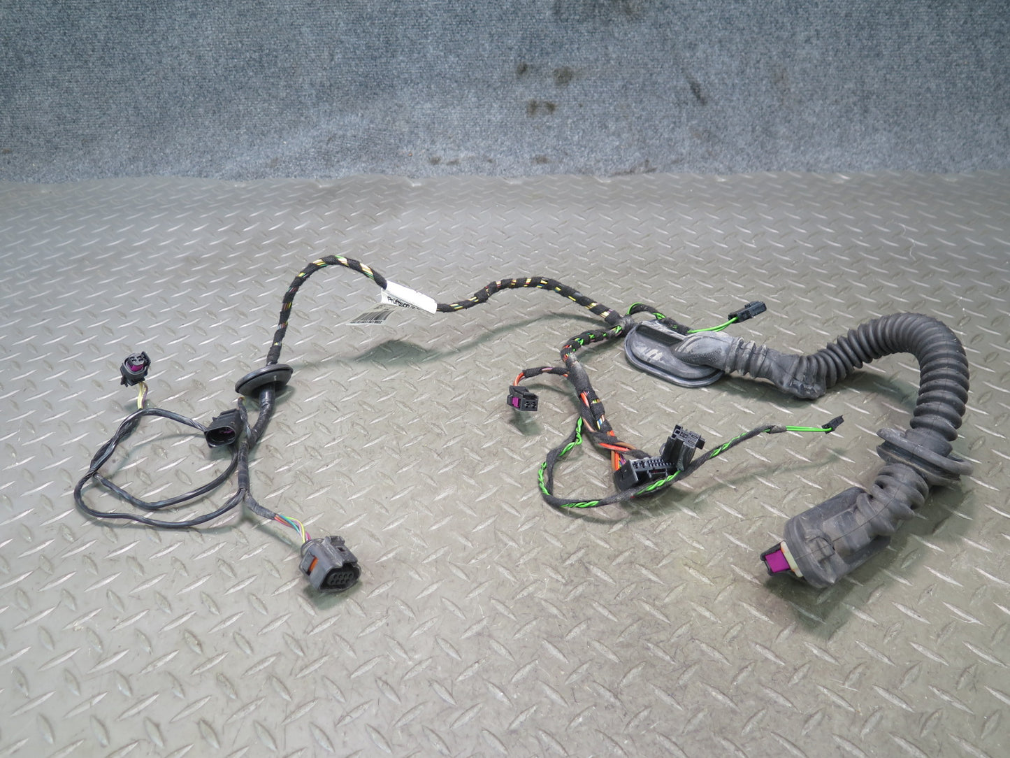 2011-2014 Porsche Cayenne 958 Rear Left Door Wire Wiring Harness 7P5971694A