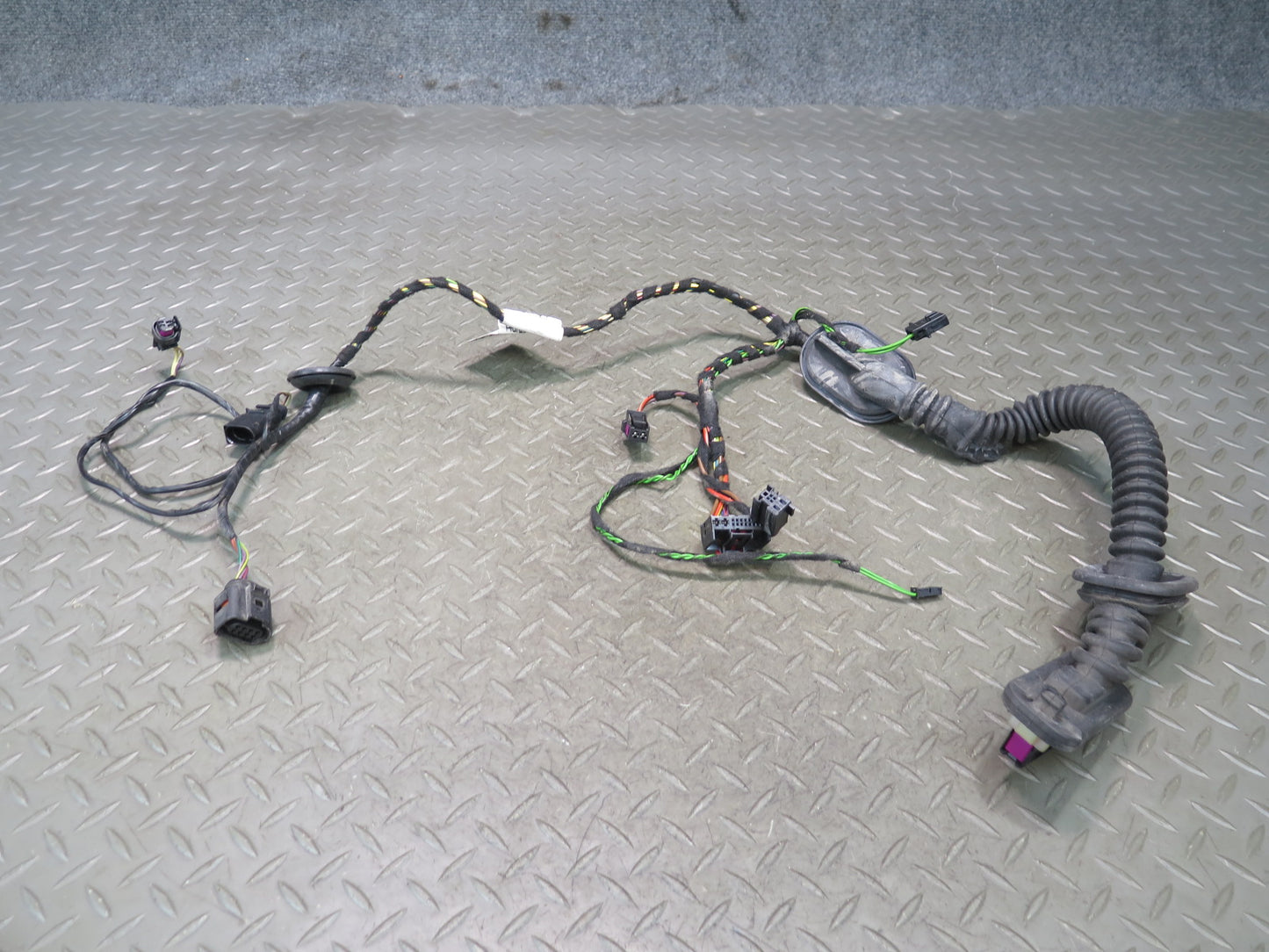 2011-2014 Porsche Cayenne 958 Rear Left Door Wire Wiring Harness 7P5971694A