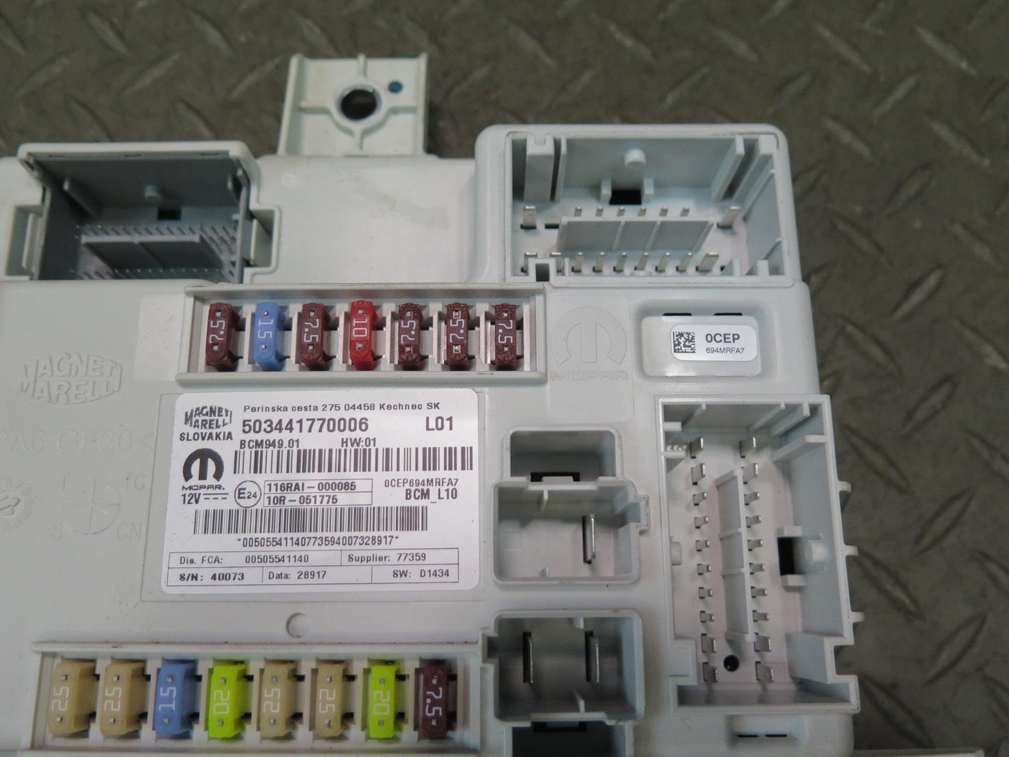 2017-2023 Alfa Romeo Stelvio BCM Body Control Module Computer Unit