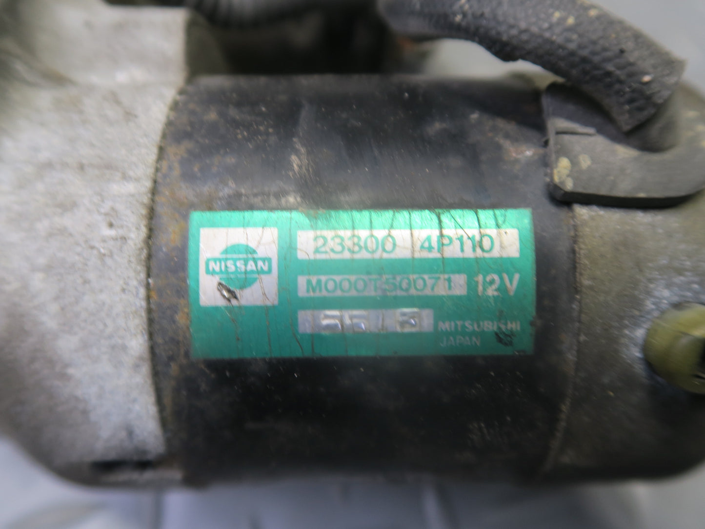 95-97 Nissan Gloria 3.0L Engine Starter Motor 23300-4P110 60K Miles OEM
