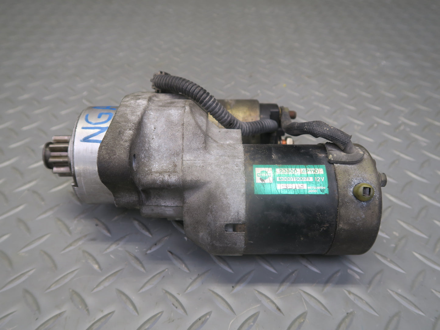95-97 Nissan Gloria 3.0L Engine Starter Motor 23300-4P110 60K Miles OEM
