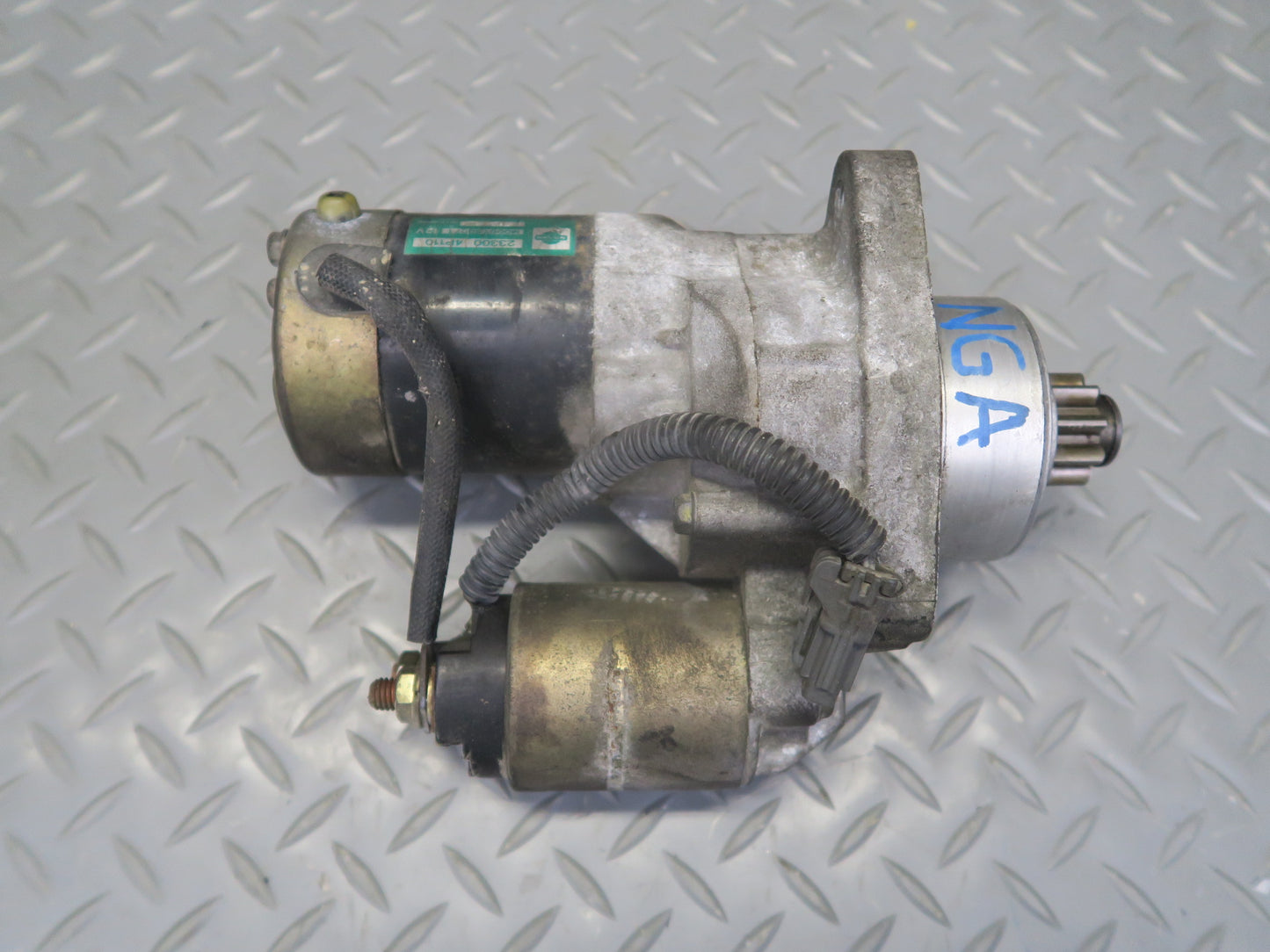 95-97 Nissan Gloria 3.0L Engine Starter Motor 23300-4P110 60K Miles OEM