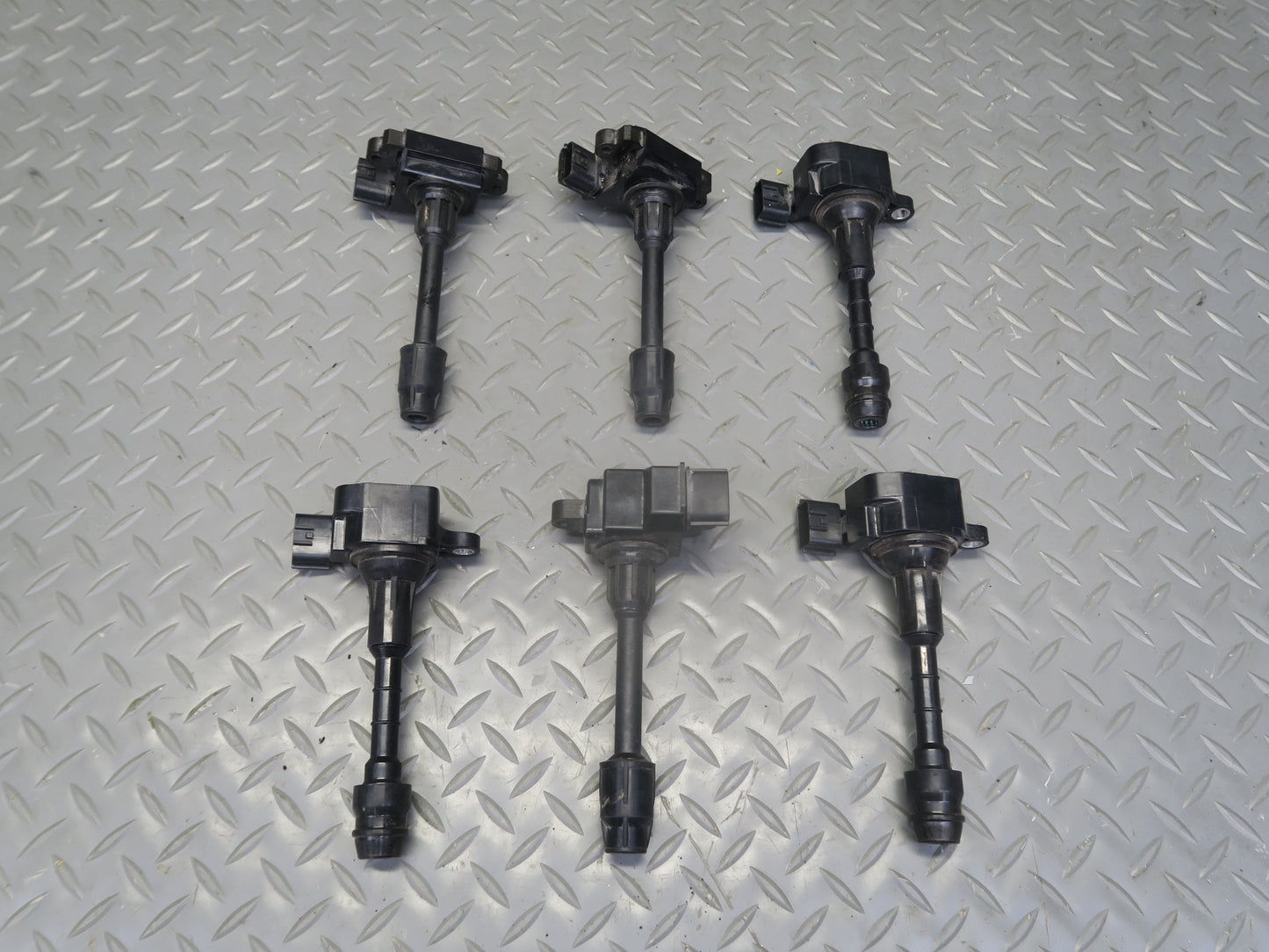 95-97 Nissan Gloria HY33 3.0L Set of 6 Engine Ignition Coil 60K Miles OEM