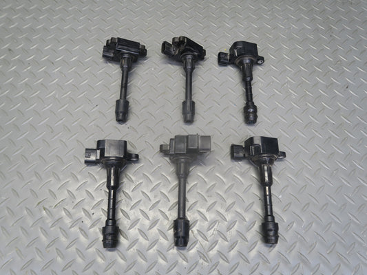 95-97 Nissan Gloria HY33 3.0L Set of 6 Engine Ignition Coil 60K Miles OEM
