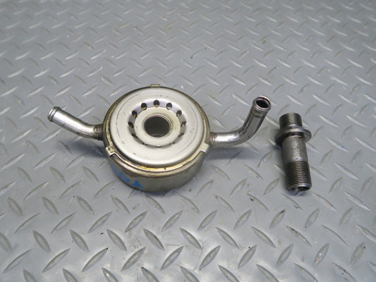 95-97 Nissan Gloria HY33 VQ30DET Oil Cooler Filter Plate Adapter w Bolt OEM