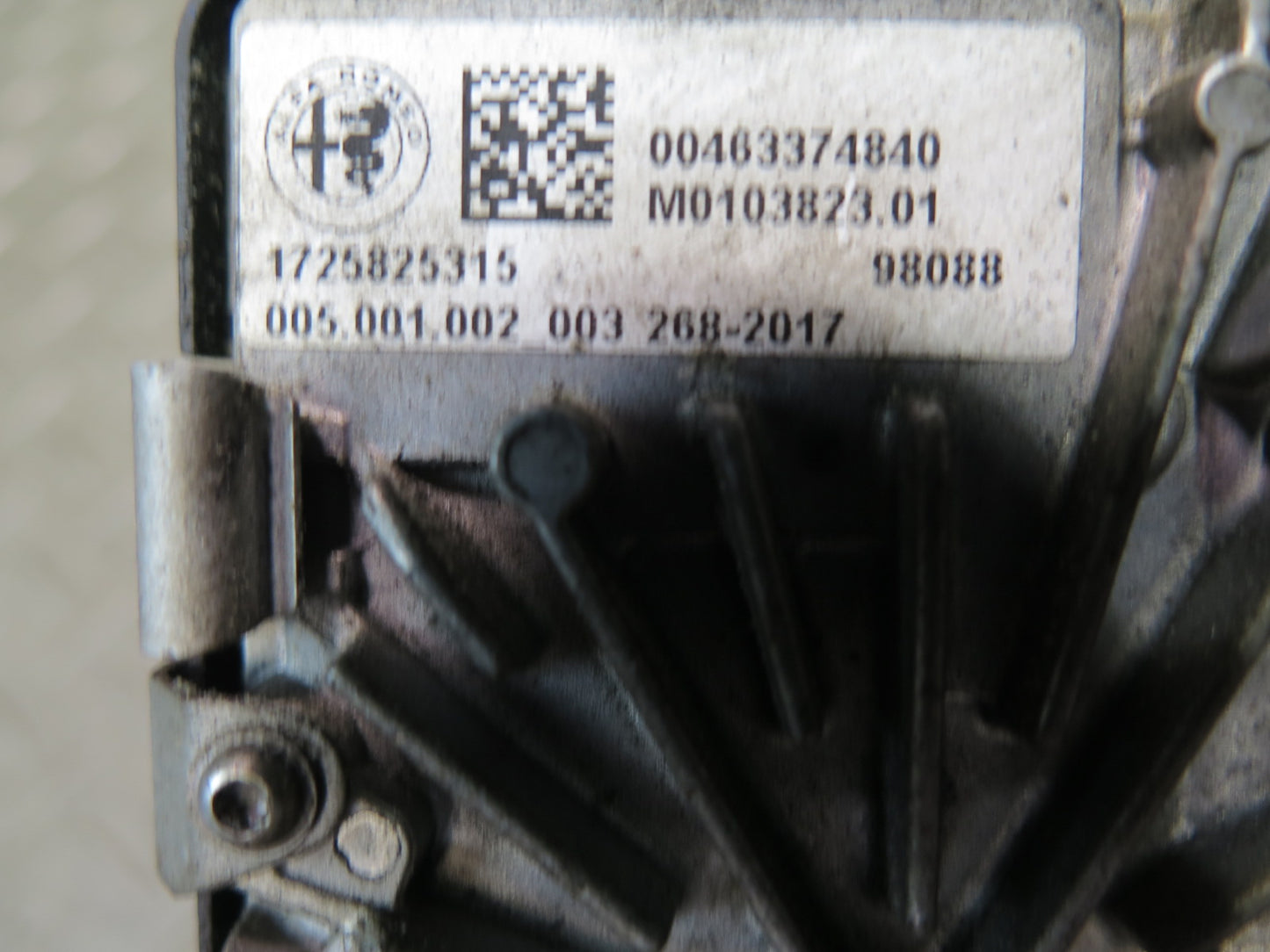 2017-2023 Alfa Romeo Stelvio AWD Transfer Case Control Module 00463374840