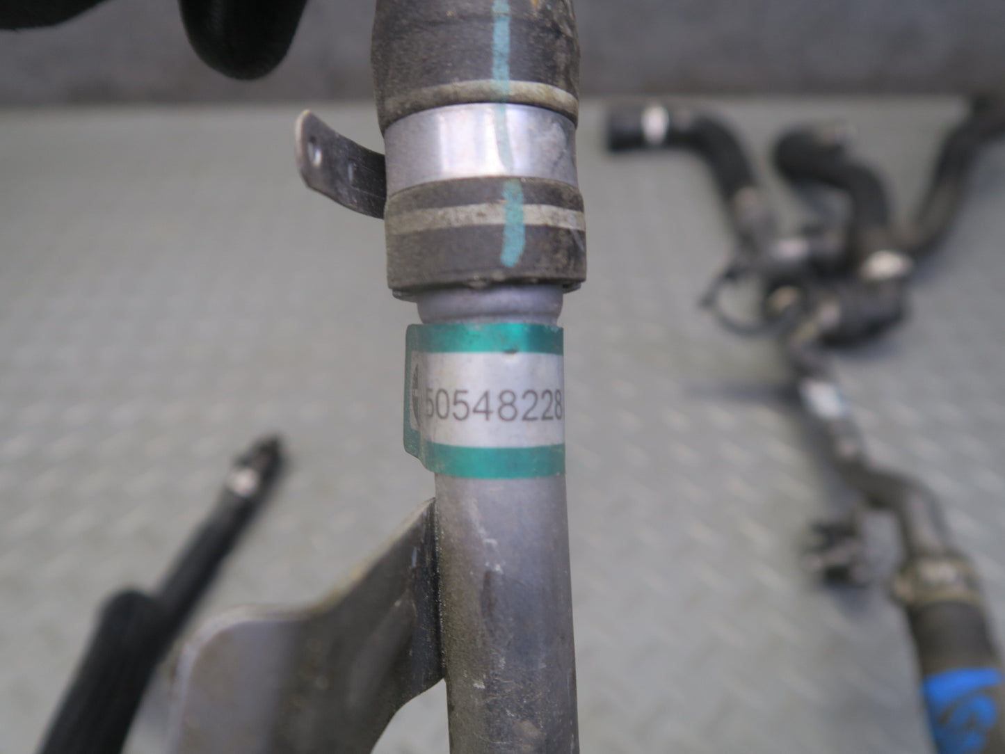2017-2023 Alfa Romeo Stelvio 2.0L Engine Turbocharger Coolant Hose Line Pipe