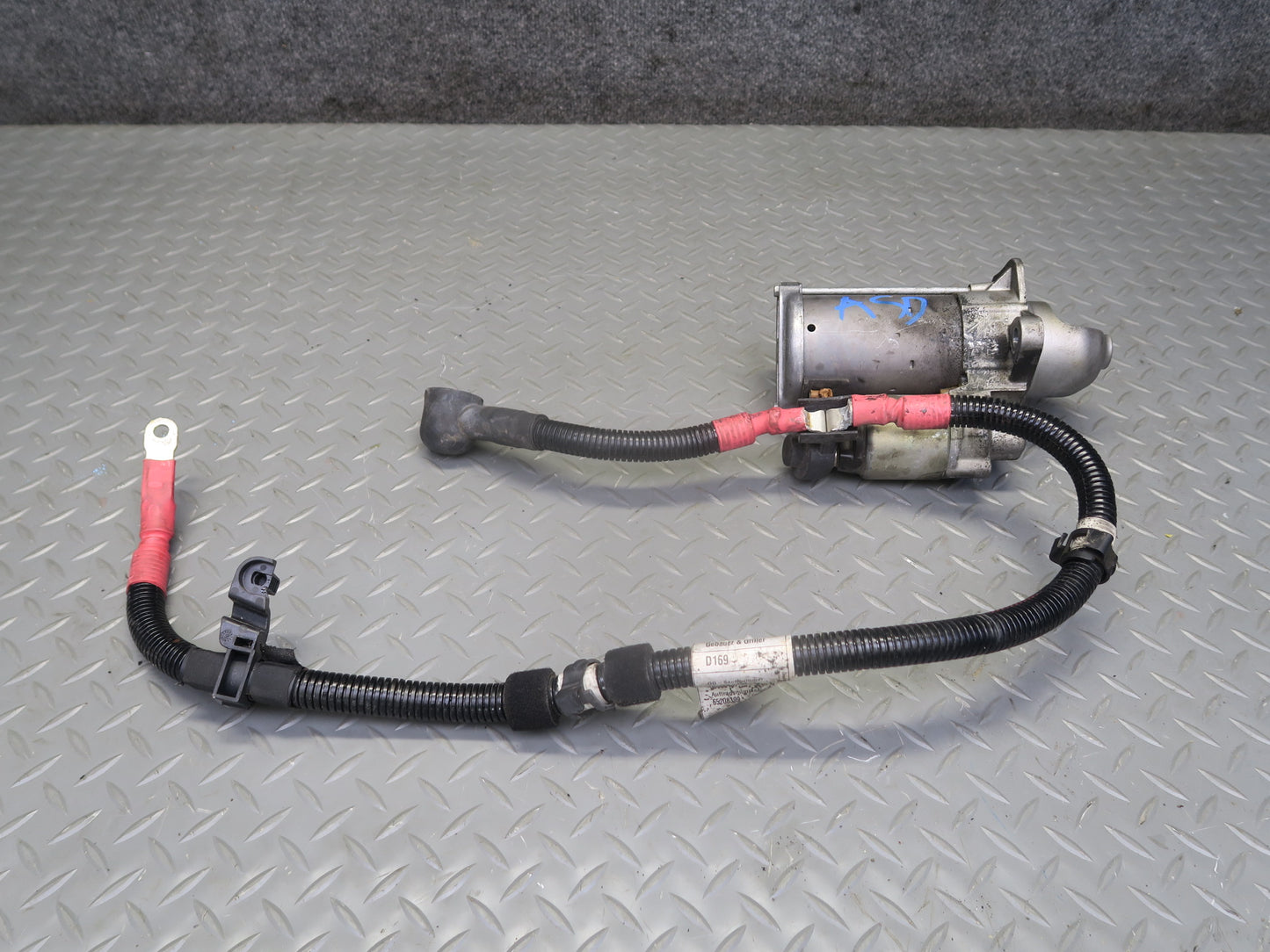 2017-2023 Alfa Romeo Stelvio 2.0L Engine Starter Motor W/ Positive Battery Cable