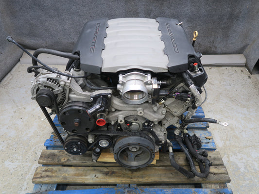15-19 Chevrolet Corvette C7 6.2L LT1 NA WET Sump Complete Engine Motor 49k Miles
