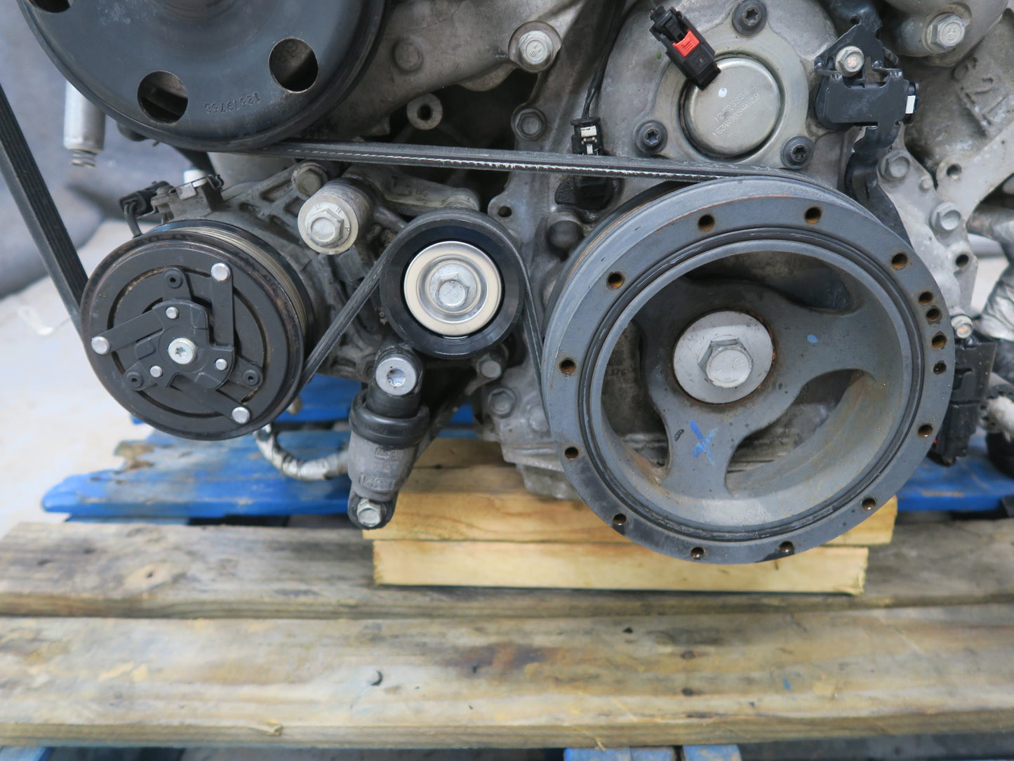 15-19 Chevrolet Corvette C7 6.2L LT1 NA WET Sump Complete Engine Motor 49k Miles