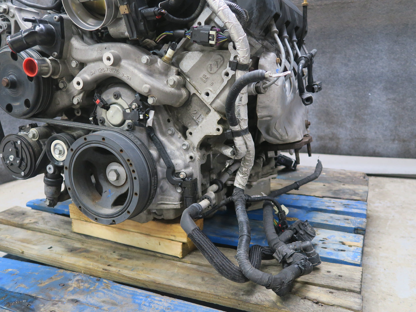 15-19 Chevrolet Corvette C7 6.2L LT1 NA WET Sump Complete Engine Motor 49k Miles