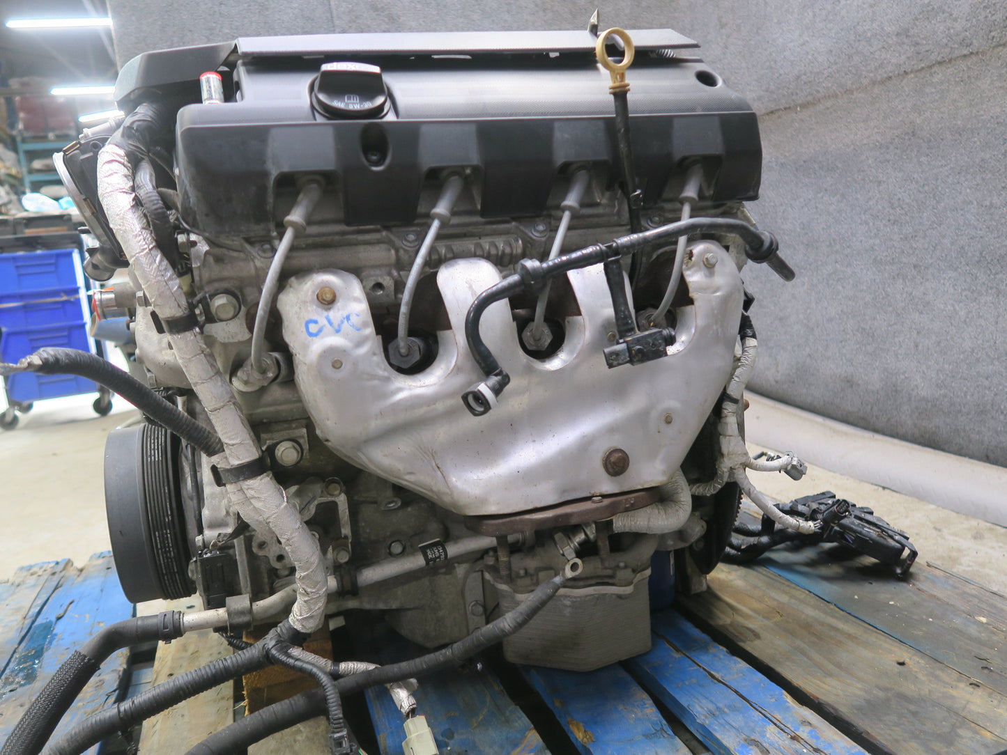 15-19 Chevrolet Corvette C7 6.2L LT1 NA WET Sump Complete Engine Motor 49k Miles