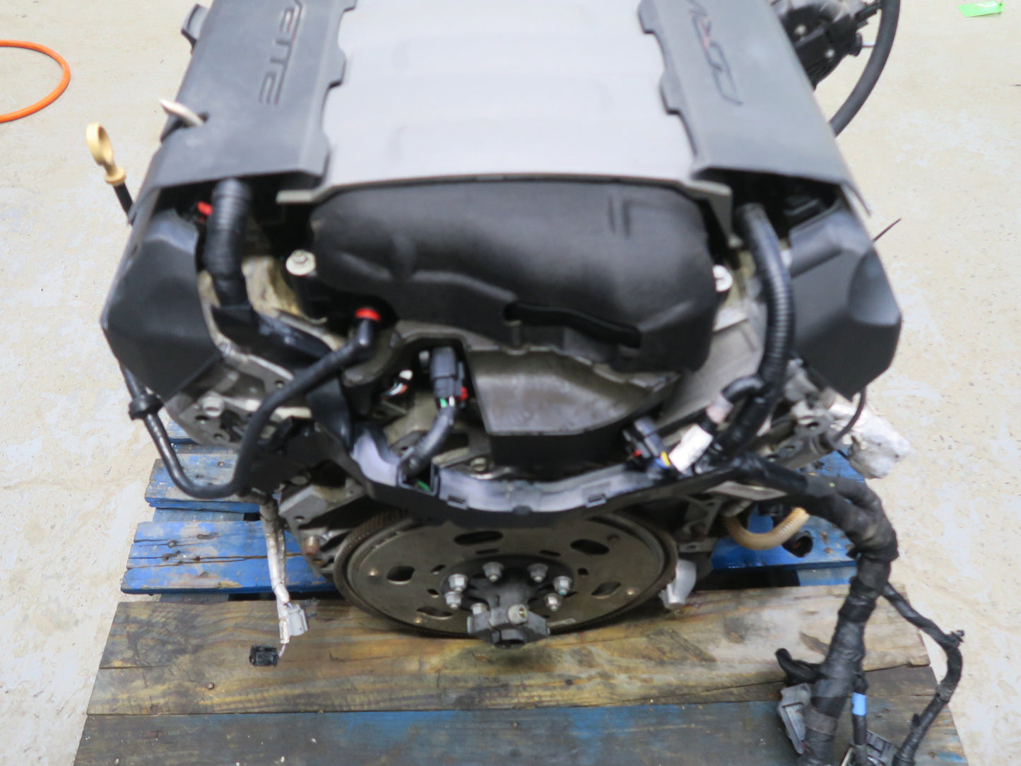 15-19 Chevrolet Corvette C7 6.2L LT1 NA WET Sump Complete Engine Motor 49k Miles