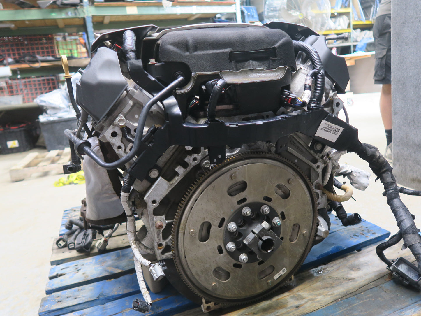 15-19 Chevrolet Corvette C7 6.2L LT1 NA WET Sump Complete Engine Motor 49k Miles
