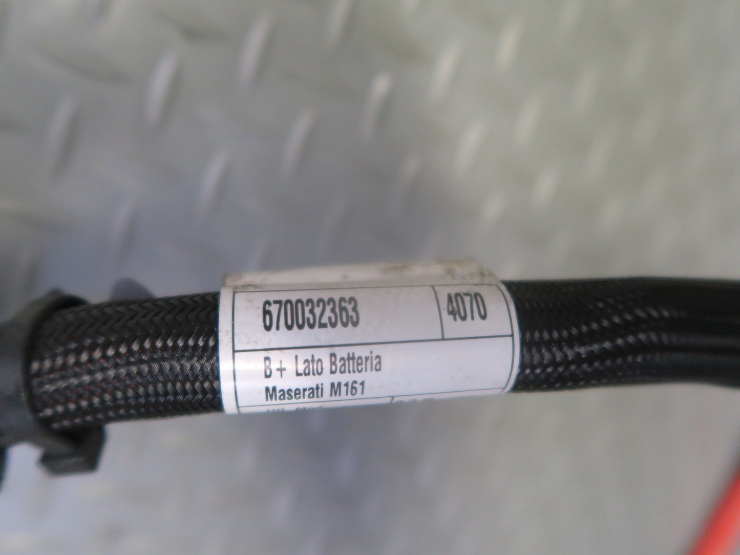 2017-2020 Maserati Levante M161 Battery Positive Cable 670032363