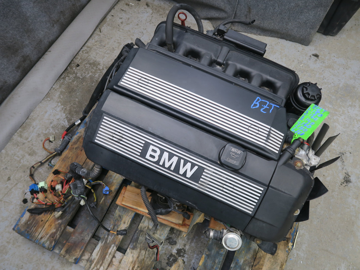 01-02 BMW E36/7 Z3 3.0L M54 M54B30 RWD Complete Engine Motor 162K Miles OEM