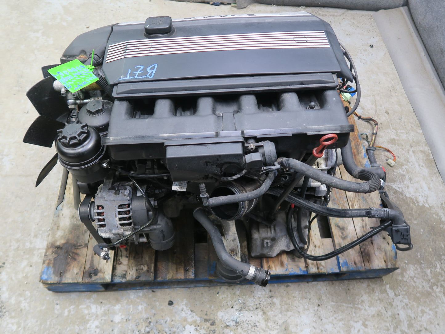 01-02 BMW E36/7 Z3 3.0L M54 M54B30 RWD Complete Engine Motor 162K Miles OEM