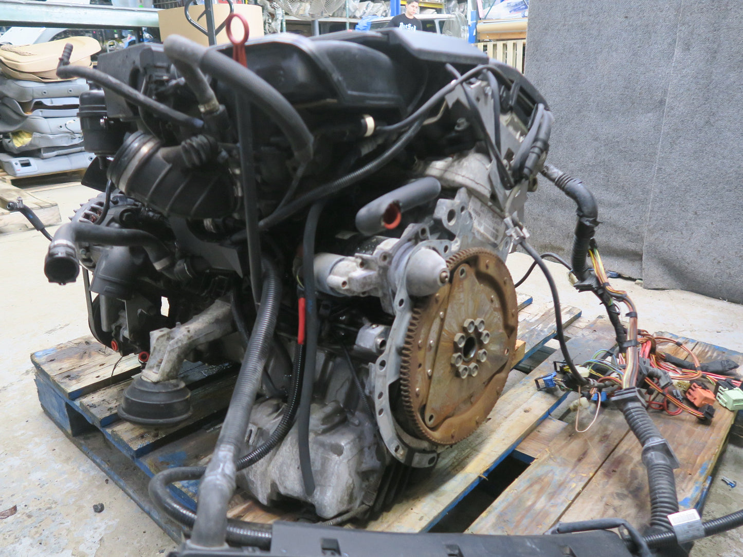 01-02 BMW E36/7 Z3 3.0L M54 M54B30 RWD Complete Engine Motor 162K Miles OEM