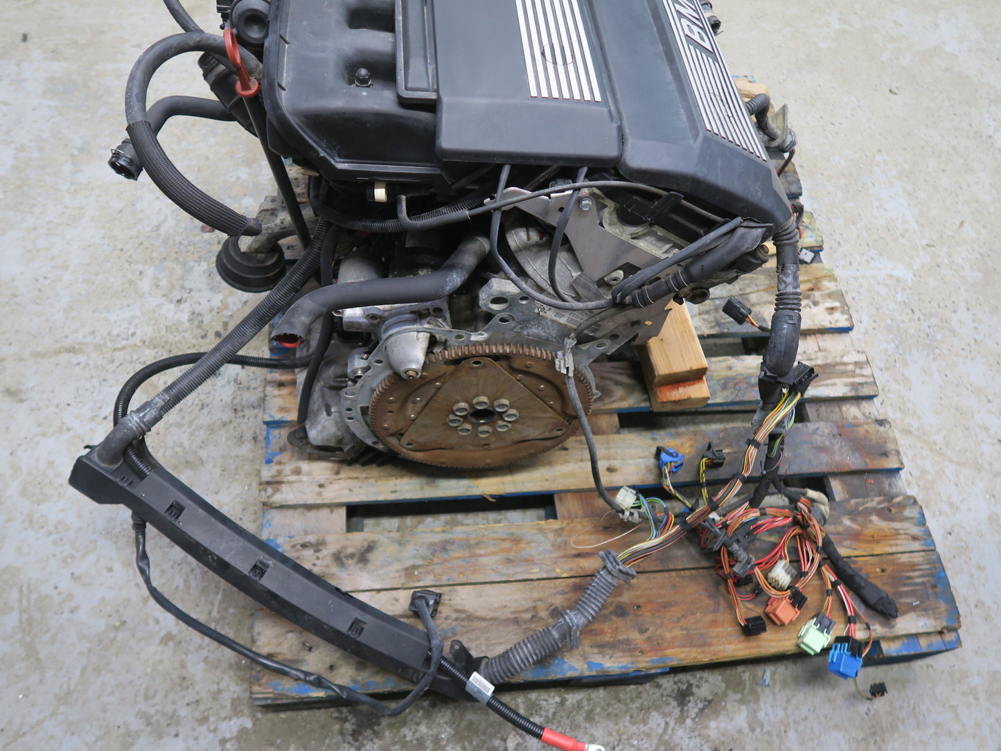 01-02 BMW E36/7 Z3 3.0L M54 M54B30 RWD Complete Engine Motor 162K Miles OEM