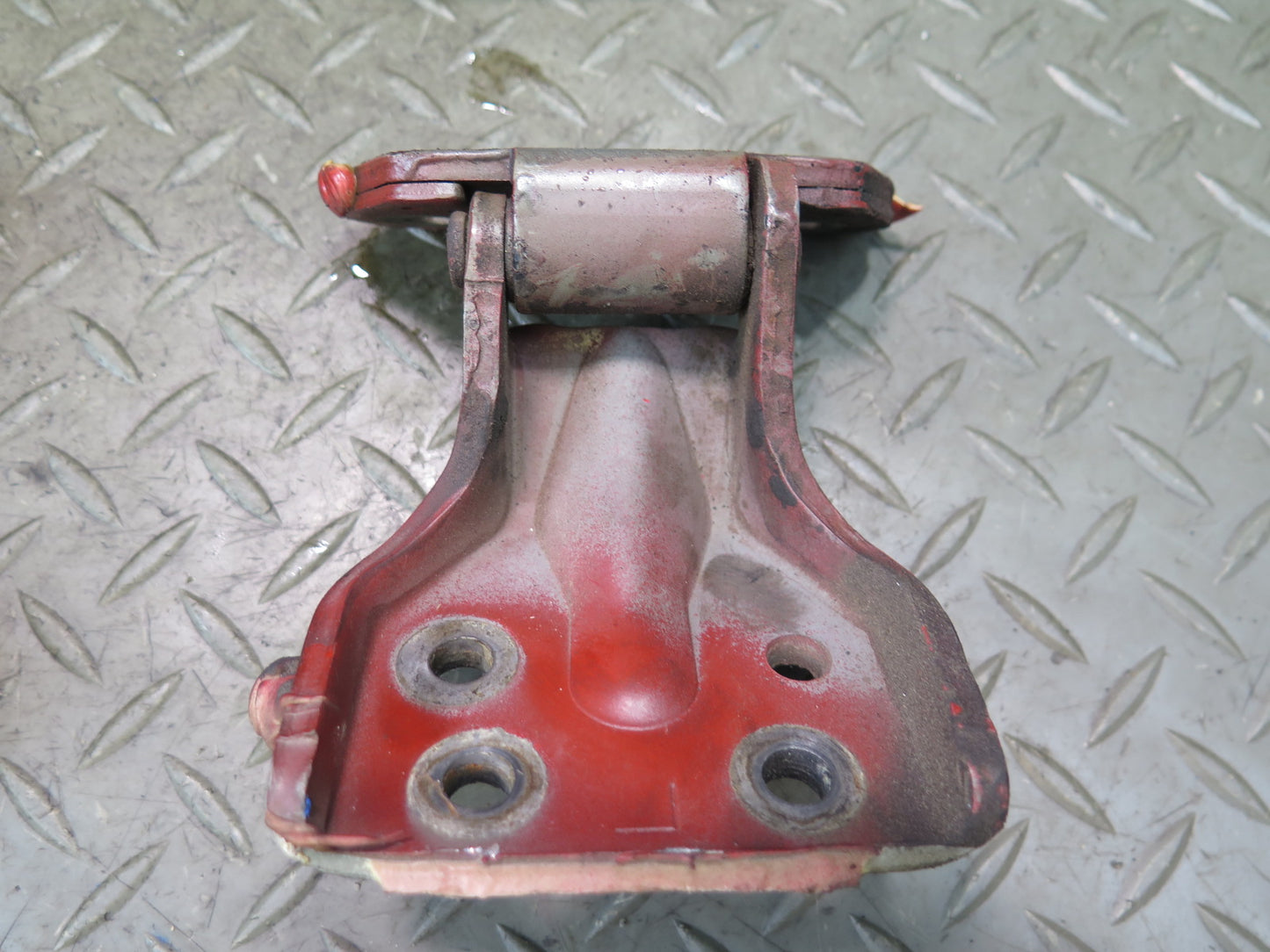 84-86 Nissan 300ZX Z31 Set of 4 Left & Right Upper & Lower Door Hinge RED OEM