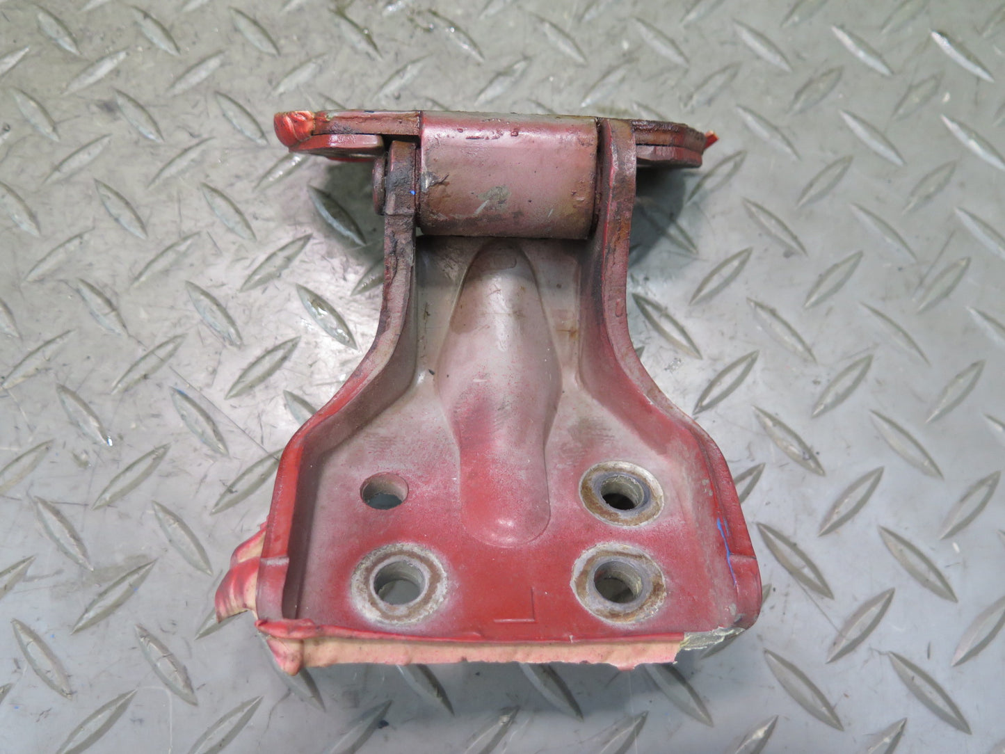 84-86 Nissan 300ZX Z31 Set of 4 Left & Right Upper & Lower Door Hinge RED OEM