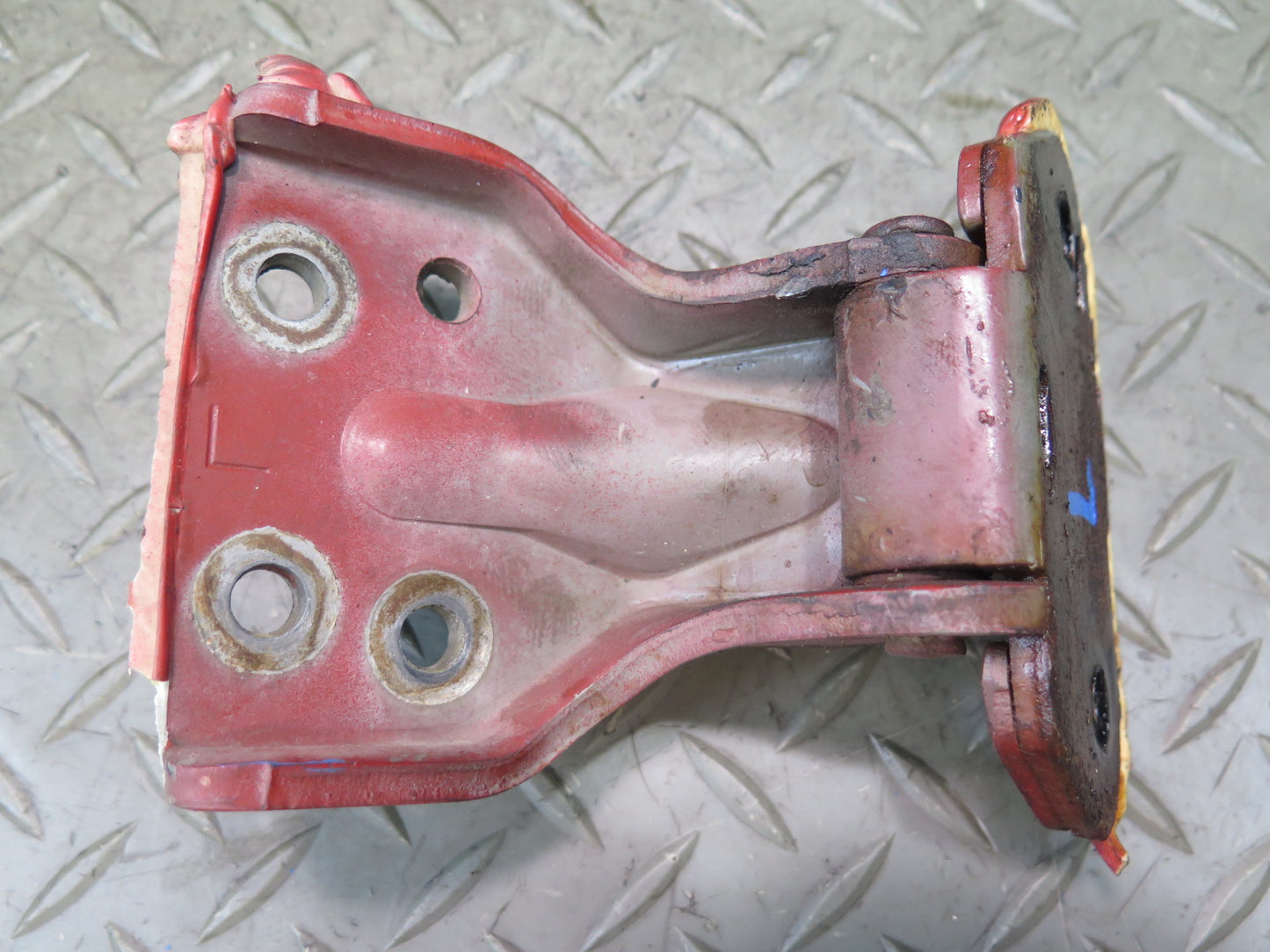84-86 Nissan 300ZX Z31 Set of 4 Left & Right Upper & Lower Door Hinge RED OEM