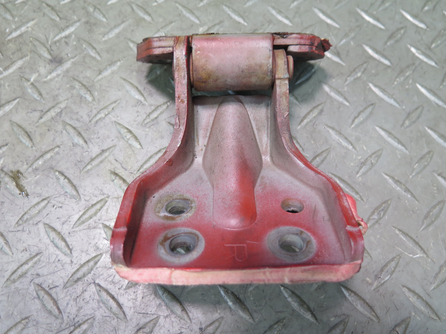 84-86 Nissan 300ZX Z31 Set of 4 Left & Right Upper & Lower Door Hinge RED OEM