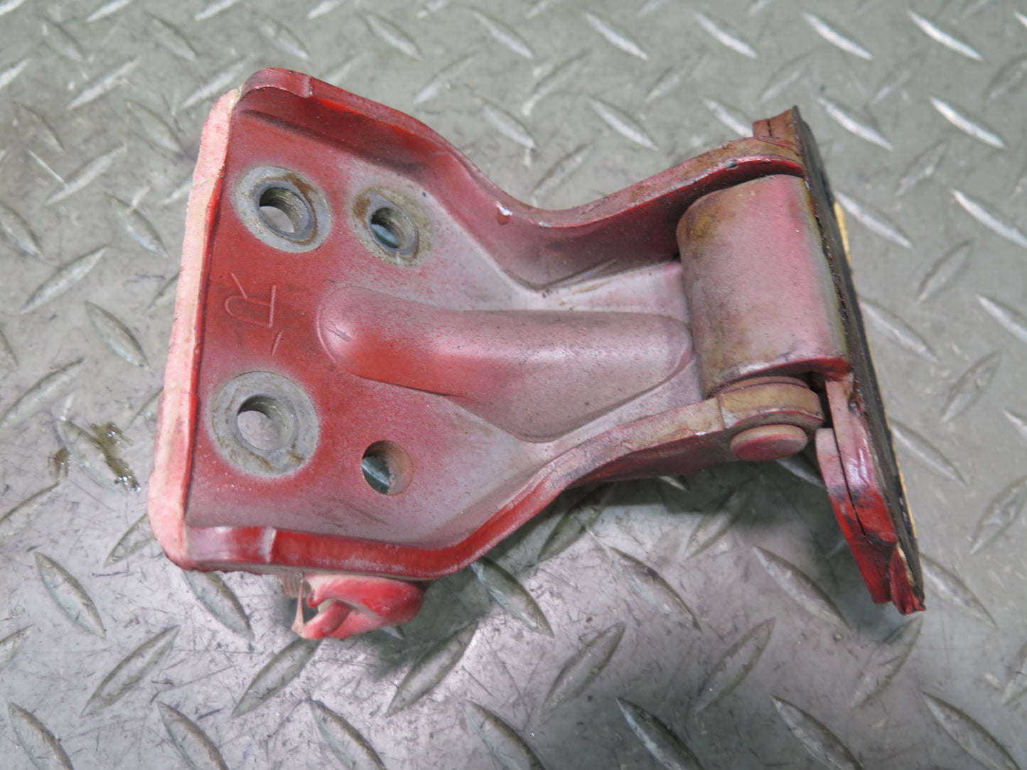 84-86 Nissan 300ZX Z31 Set of 4 Left & Right Upper & Lower Door Hinge RED OEM