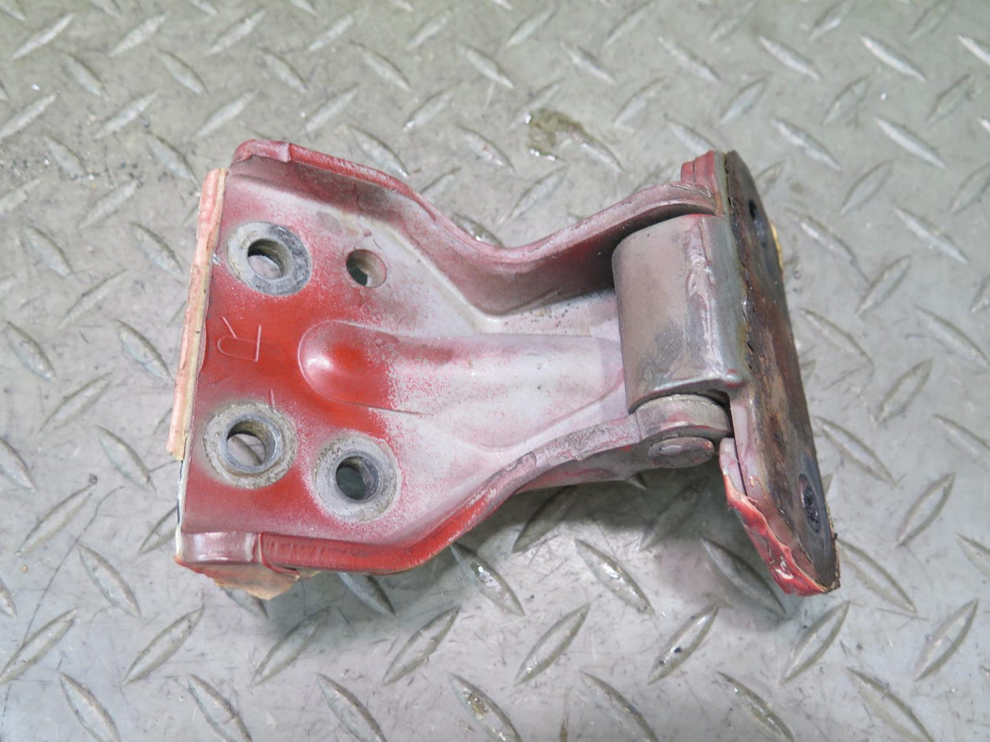 84-86 Nissan 300ZX Z31 Set of 4 Left & Right Upper & Lower Door Hinge RED OEM