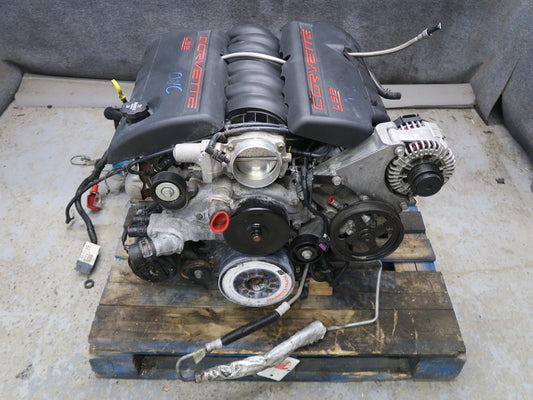 2006 Chevrolet Corvette C6 6.0L V8 LS2 Complete Engine Motor 137K Miles OEM