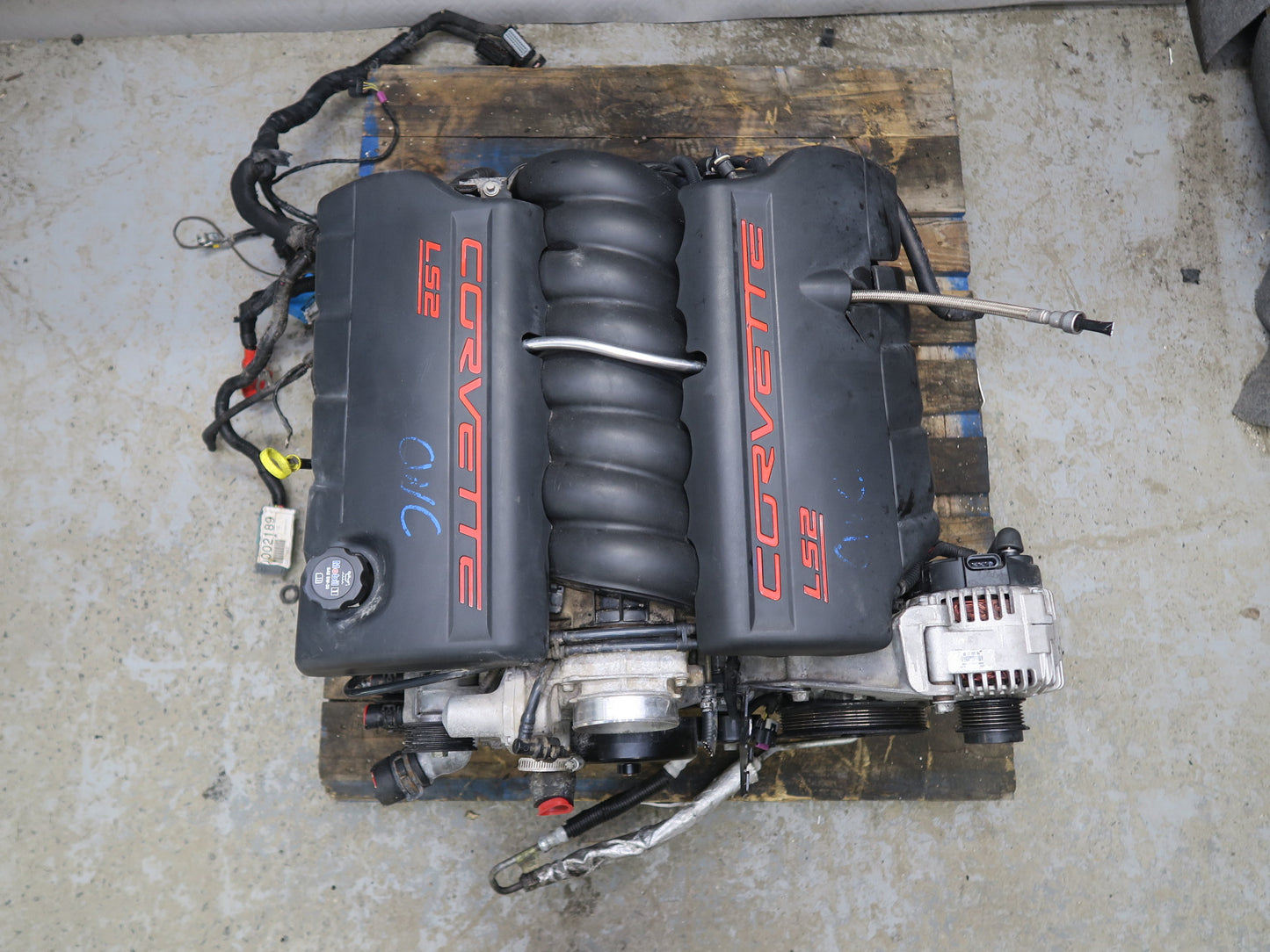 2006 Chevrolet Corvette C6 6.0L V8 LS2 Complete Engine Motor 137K Miles OEM