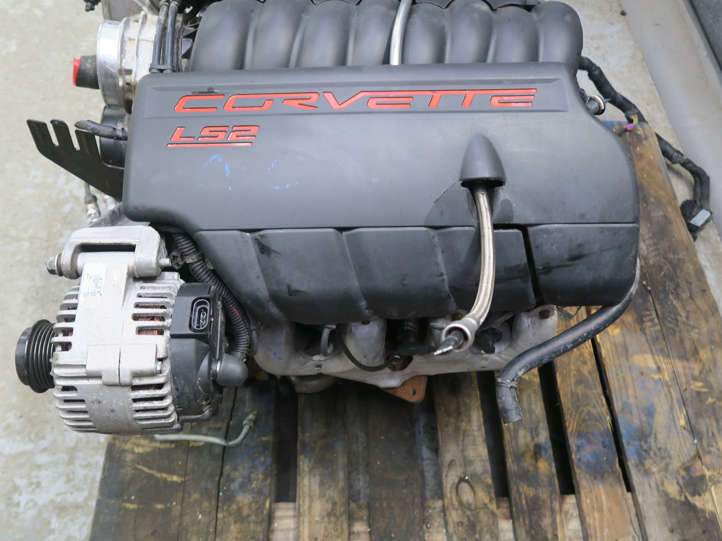 2006 Chevrolet Corvette C6 6.0L V8 LS2 Complete Engine Motor 137K Miles OEM