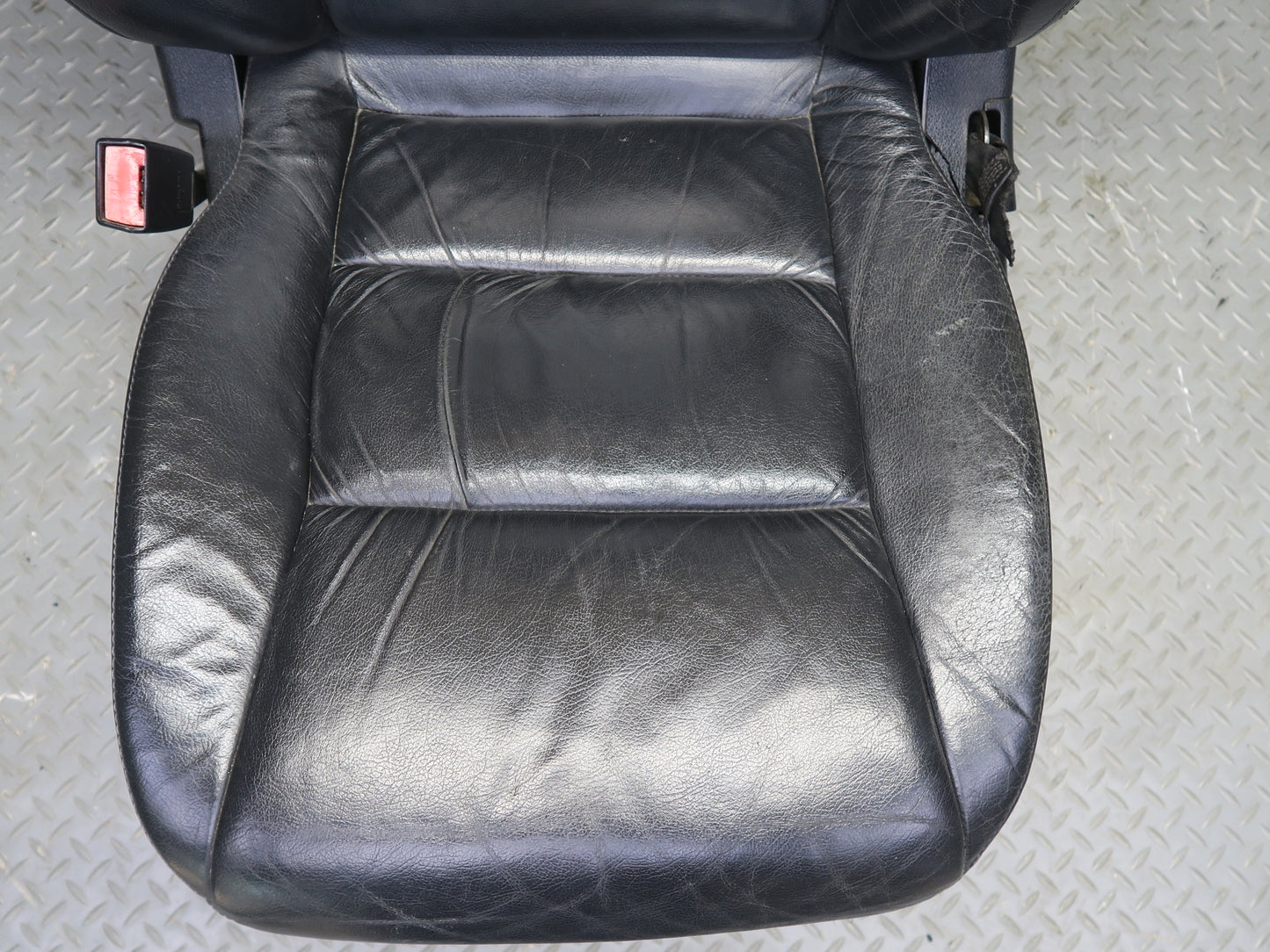 2002-2007 Mercedes W463 G500 Front & Rear Power Leather Seat Black Set