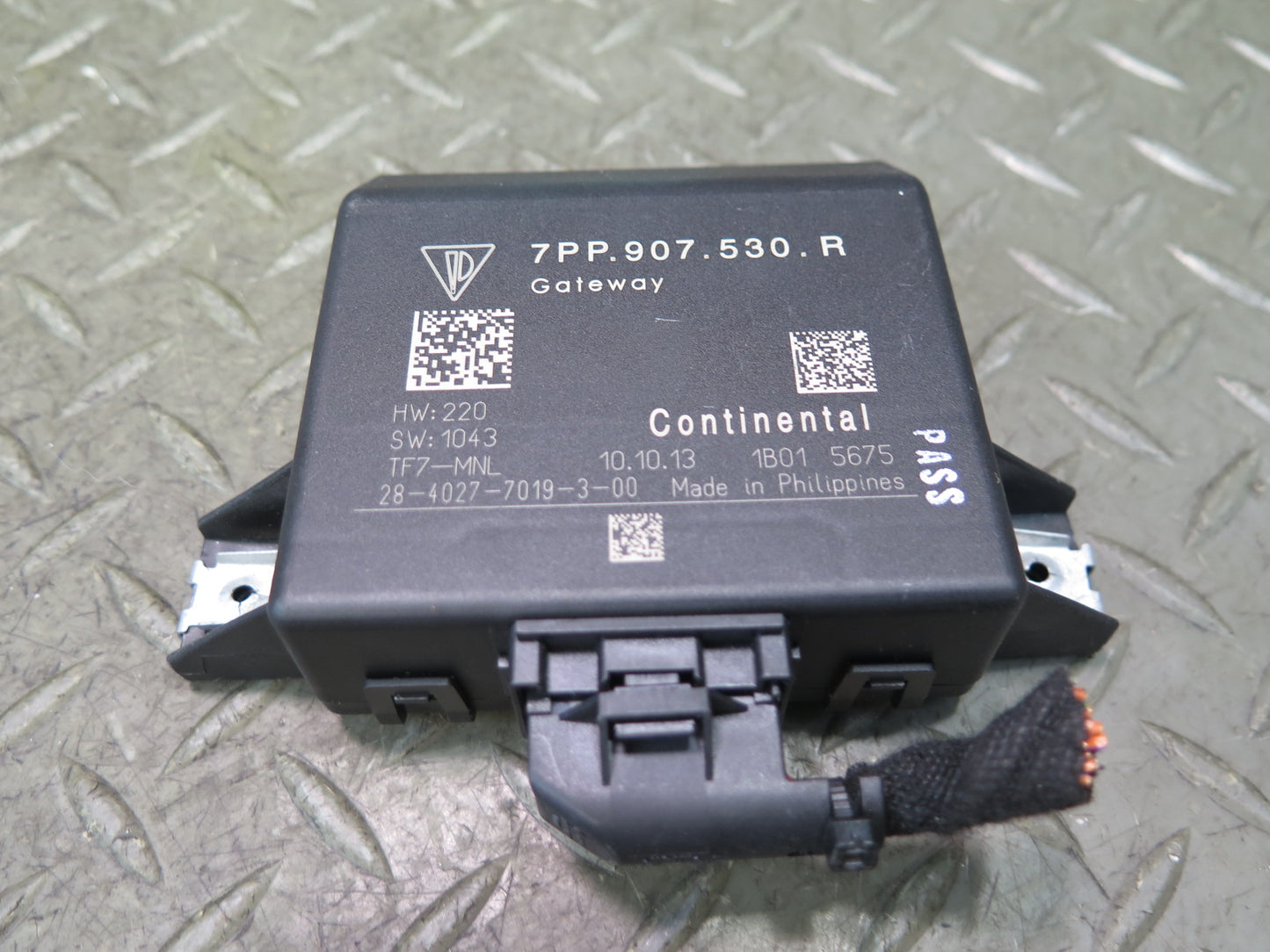 2011-2018 Porsche Cayenne 958 Gateway Control Module 7PP907530R