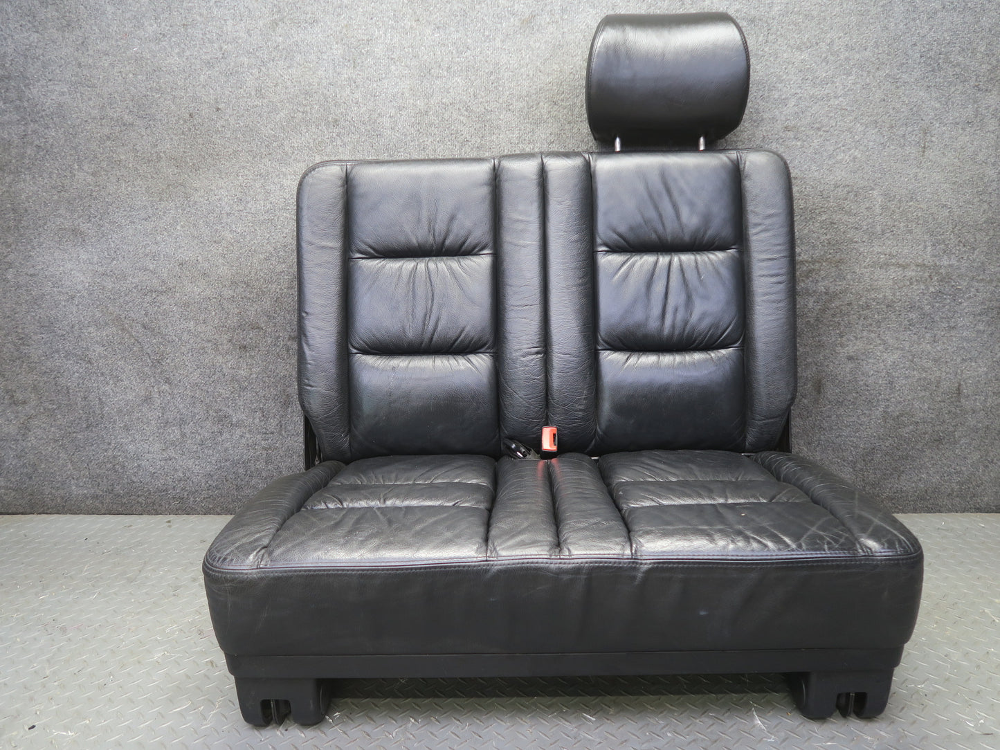 2002-2007 Mercedes W463 G500 Front & Rear Power Leather Seat Black Set
