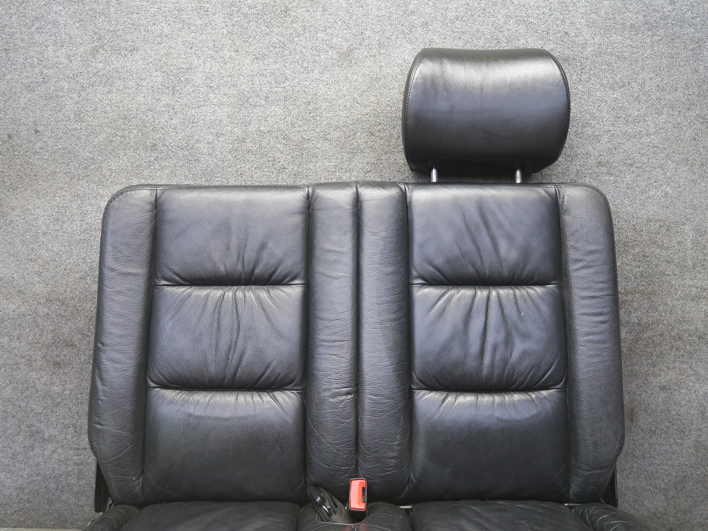 2002-2007 Mercedes W463 G500 Front & Rear Power Leather Seat Black Set