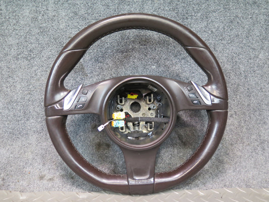 2011-2014 Porsche Cayenne 958 Heated Leather Steering w Controls & Paddles