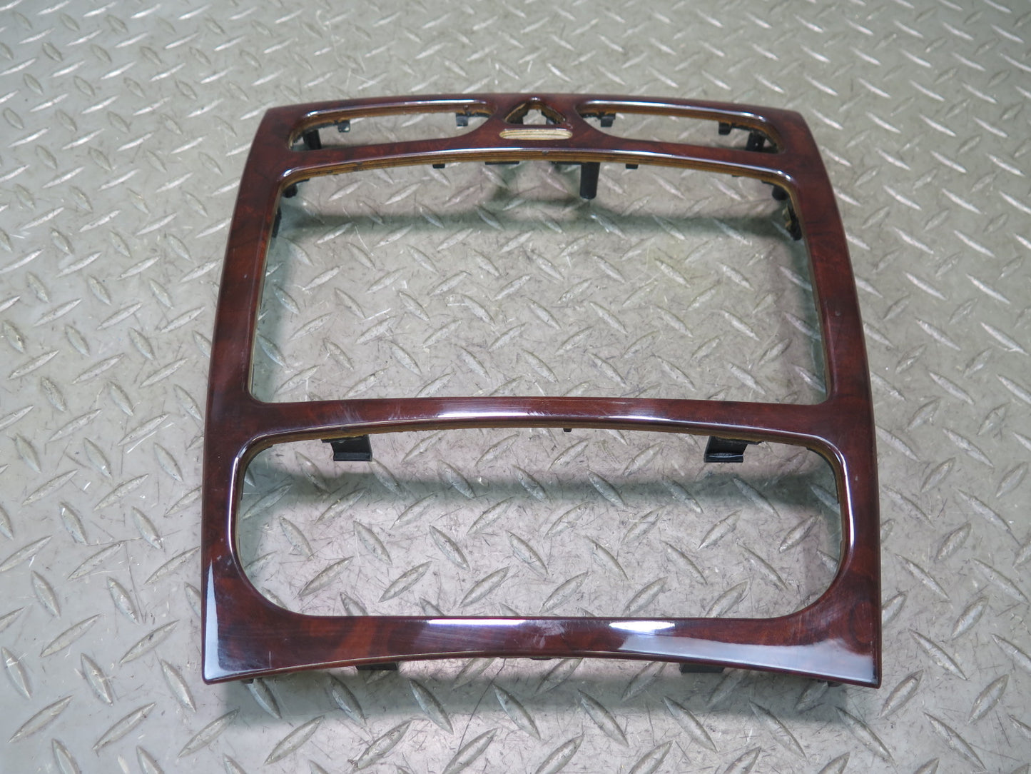 2002-2005 Mercedes W463 G500 Dash Front Center Radio Wood Trim Bezel Panel