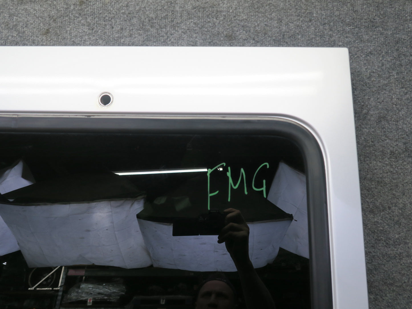 2002-2007 Mercedes W463 G500 Rear Trunk Tailgate Lid Shell Cover Silver