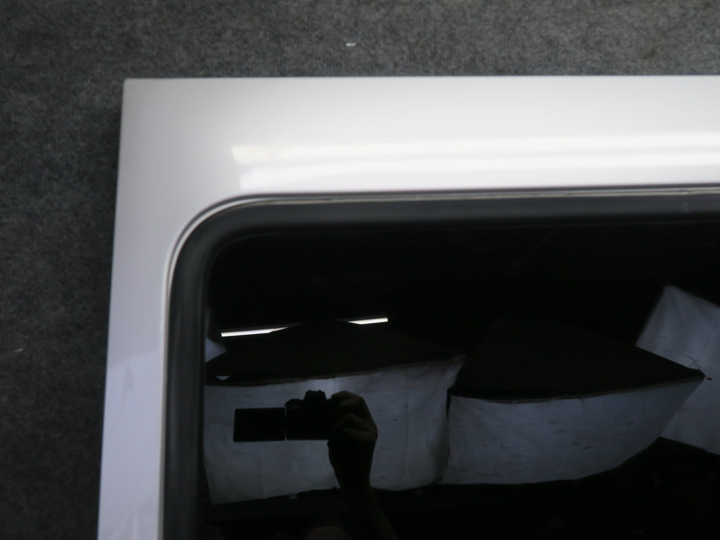 2002-2007 Mercedes W463 G500 Rear Trunk Tailgate Lid Shell Cover Silver