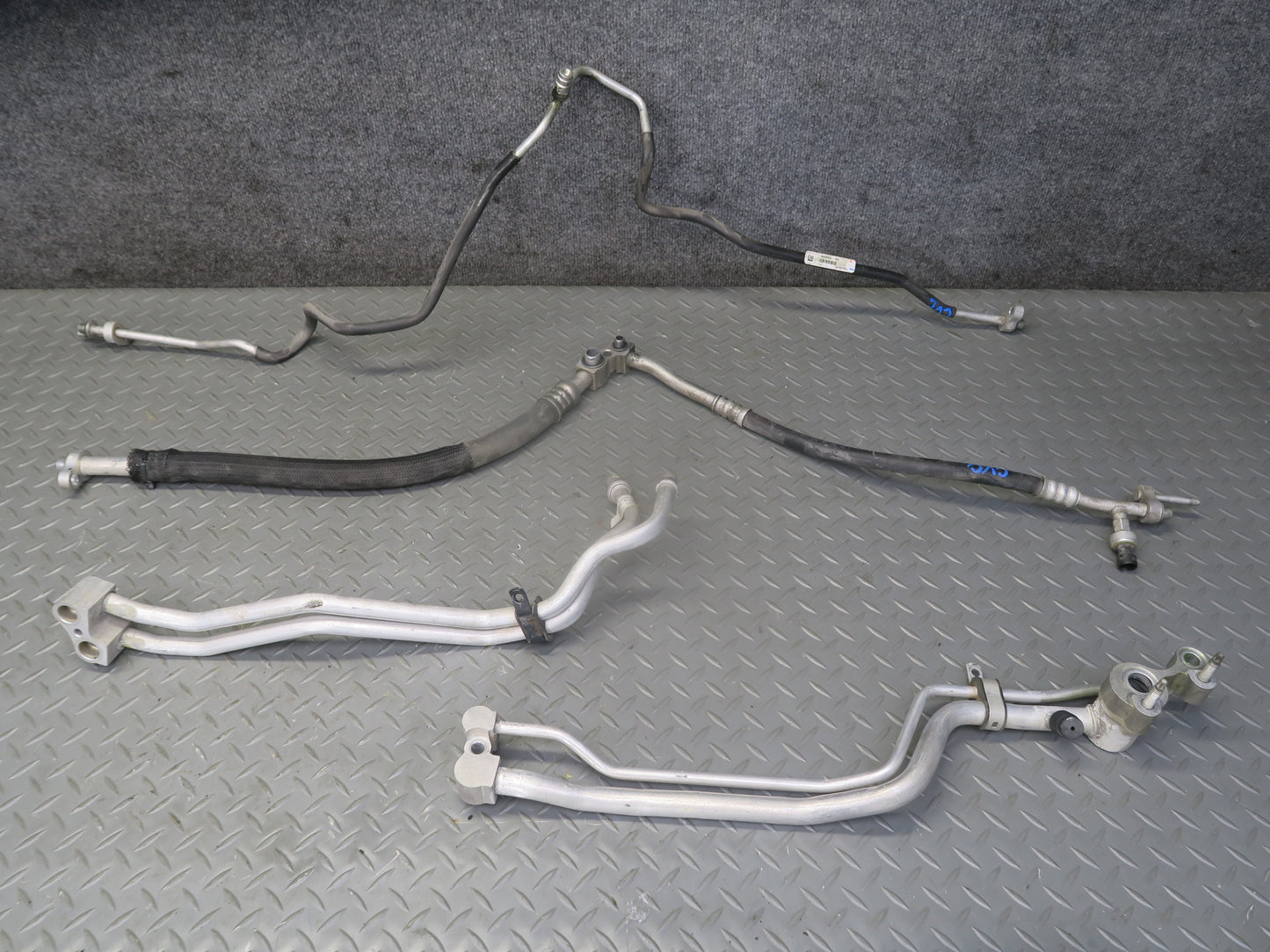 17-18 Chevrolet Corvette C7 Set of 4 A/C Air Condition  Hose Pipe Line Set OEM