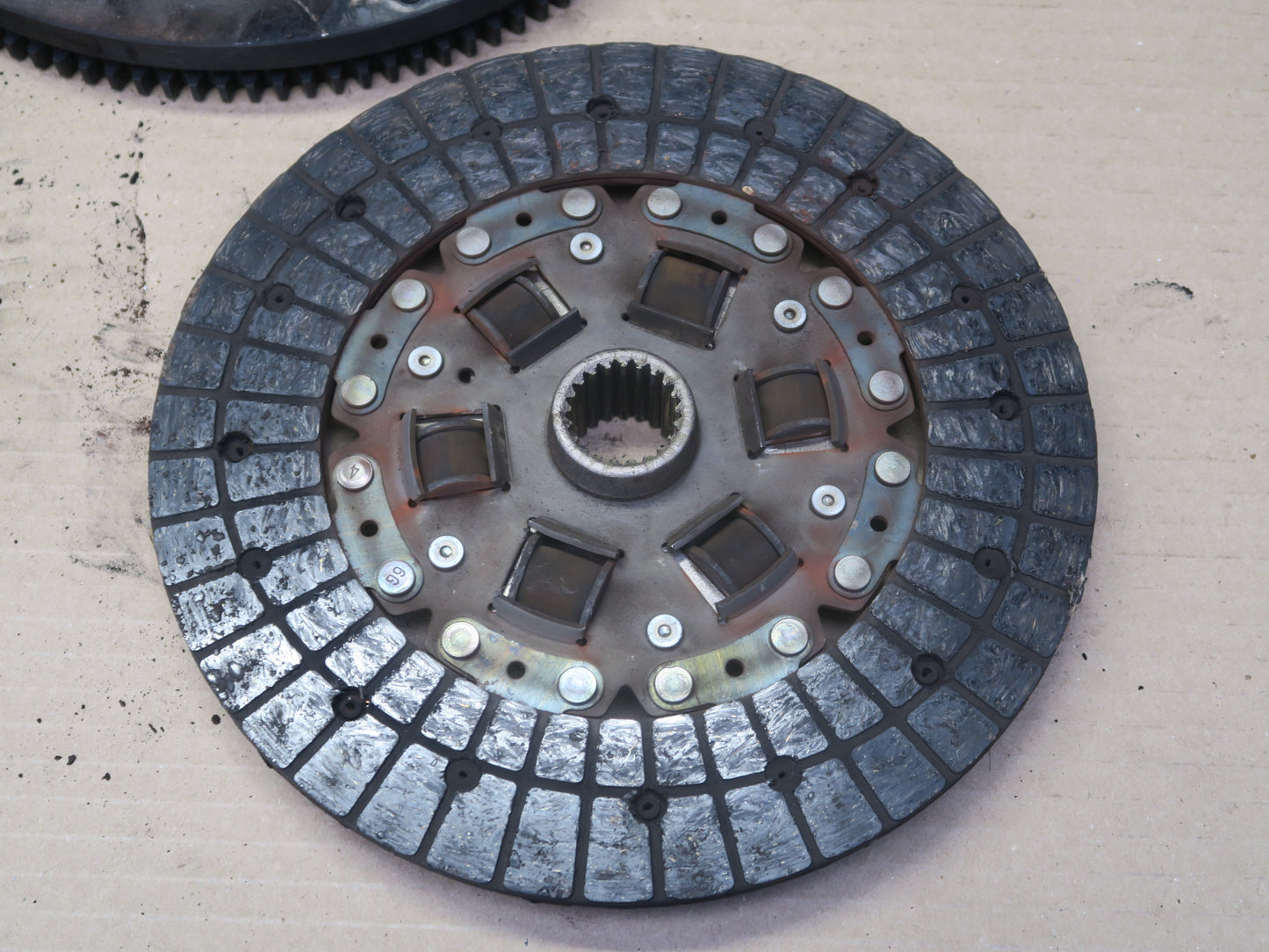 86-88 Toyota Supra MK3 NA W58 M/T Flywheel Clutch Disc Pressure Plate Set OEM