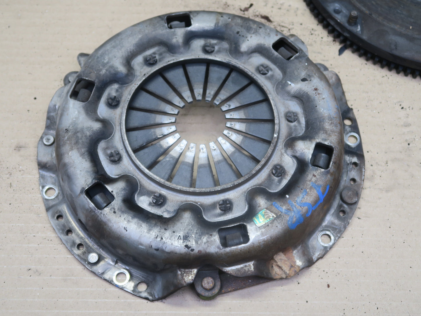 86-88 Toyota Supra MK3 NA W58 M/T Flywheel Clutch Disc Pressure Plate Set OEM