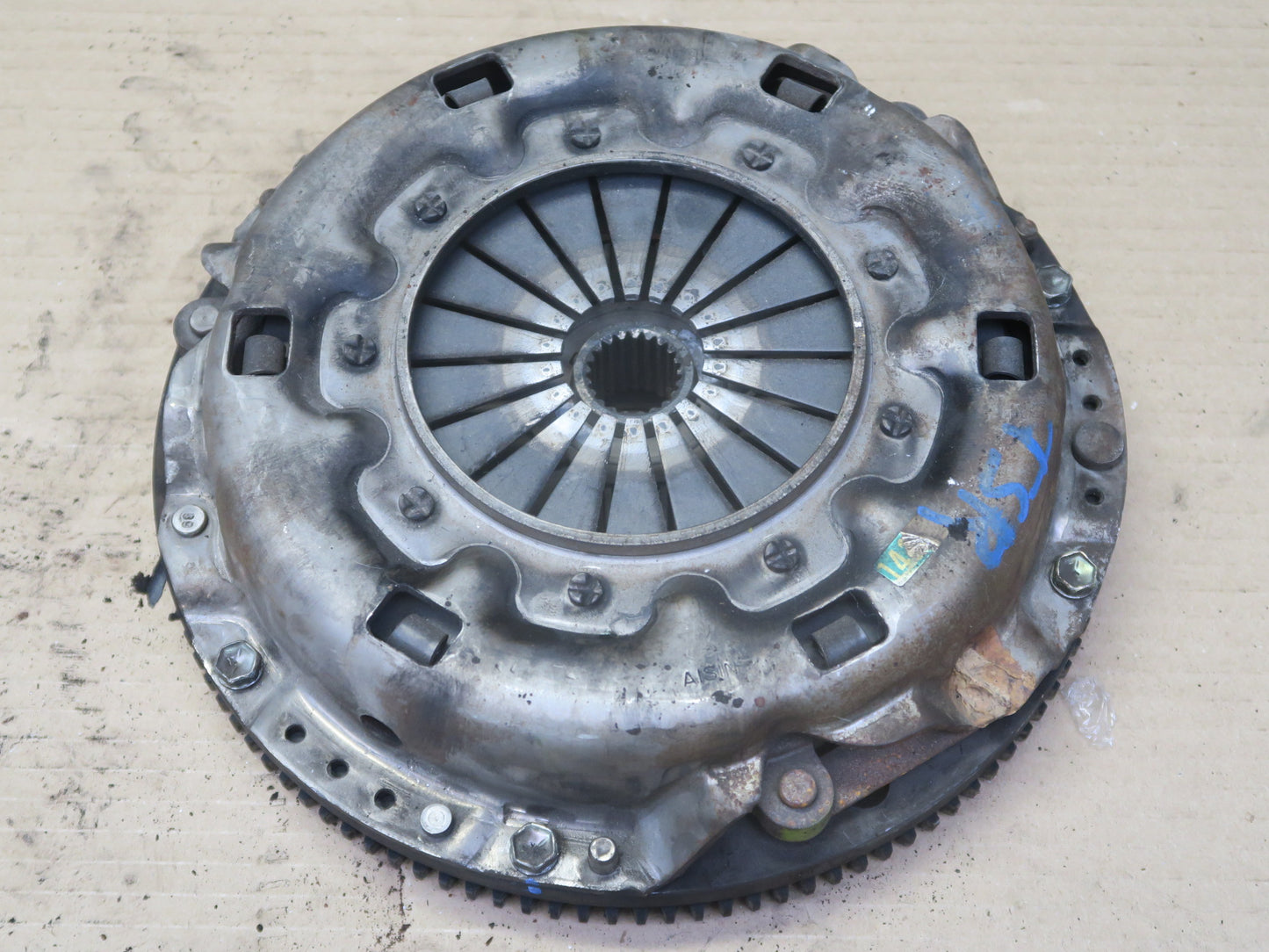 86-88 Toyota Supra MK3 NA W58 M/T Flywheel Clutch Disc Pressure Plate Set OEM
