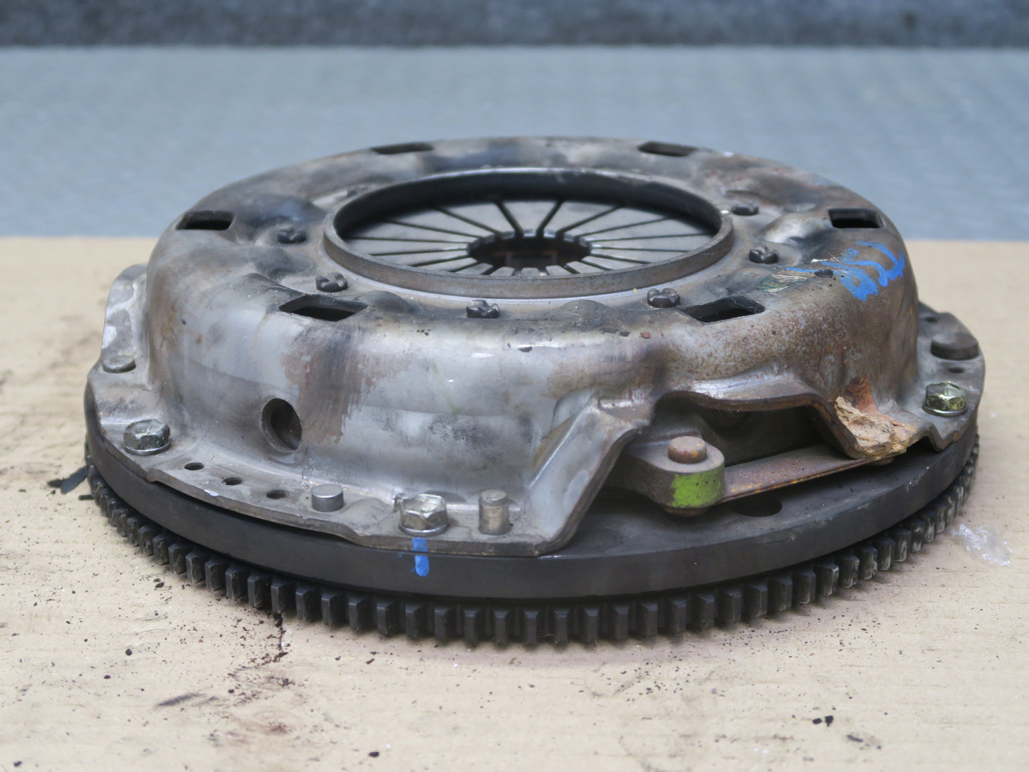 86-88 Toyota Supra MK3 NA W58 M/T Flywheel Clutch Disc Pressure Plate Set OEM